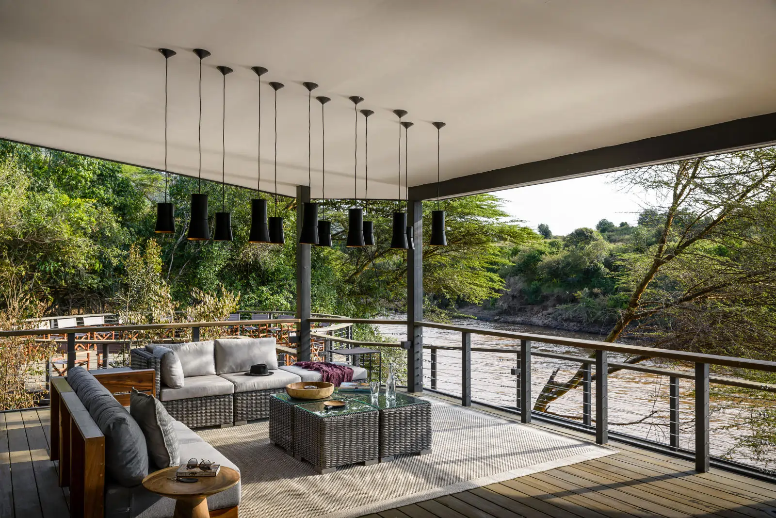 Sanctuary Olonana elegant suites with river views on banks of Mara River
